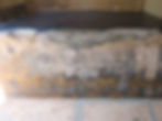 Flaking of plaster