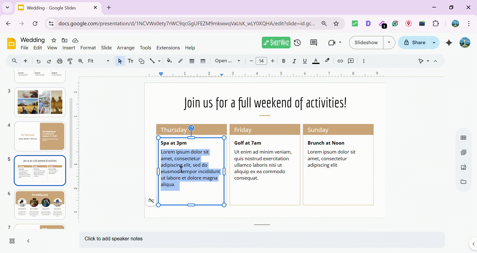 How to Align Text in Google Slides with Shortcuts