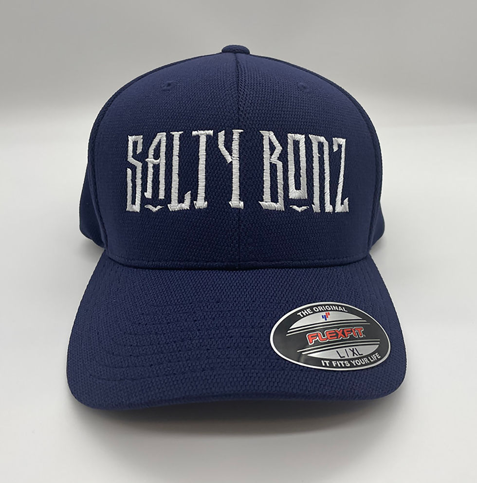 Thumbnail: Salty Bonz Flexfit® Cool & Dry Poly Block Mesh Cap