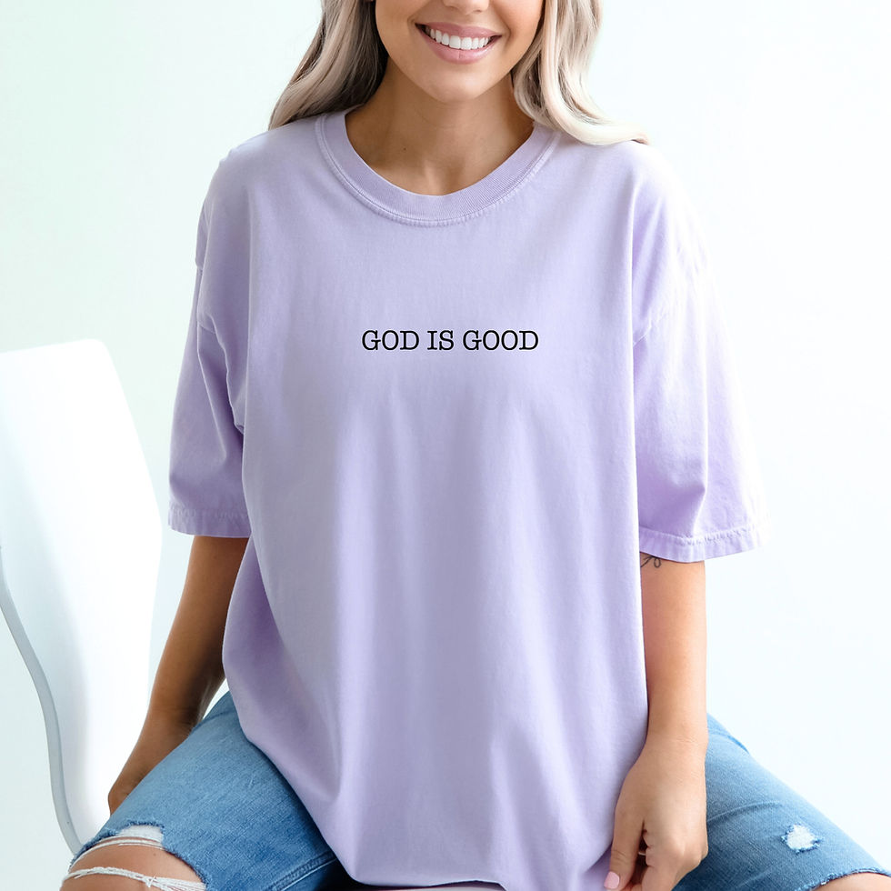 Thumbnail: God Is Good Embroidered Tee