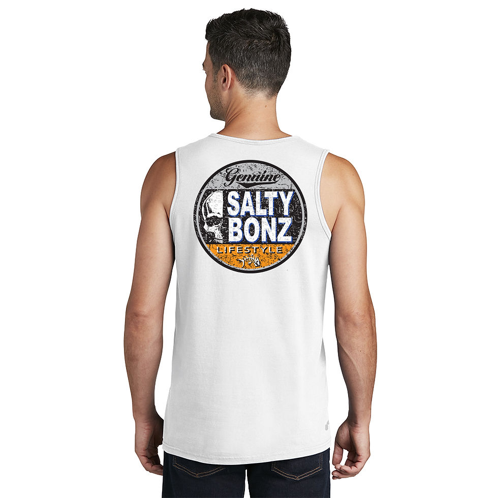 Thumbnail: Salty Bonz Genuine Beach Wash Garment-Dyed Tank Top - 3 Colors