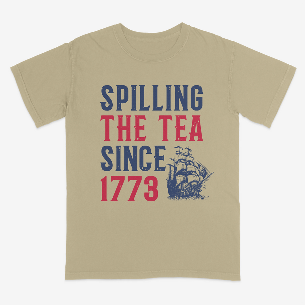 Thumbnail: Spilling The Tea Since 1773 Tee