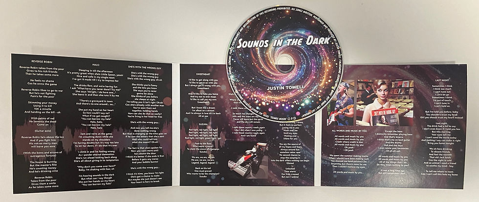 Thumbnail: 'Sounds In The Dark' CD Album