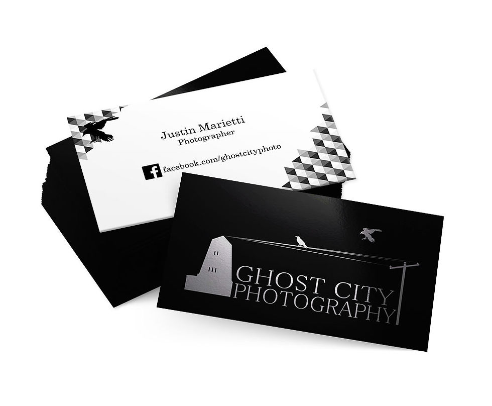 Ghost City Photography Cards