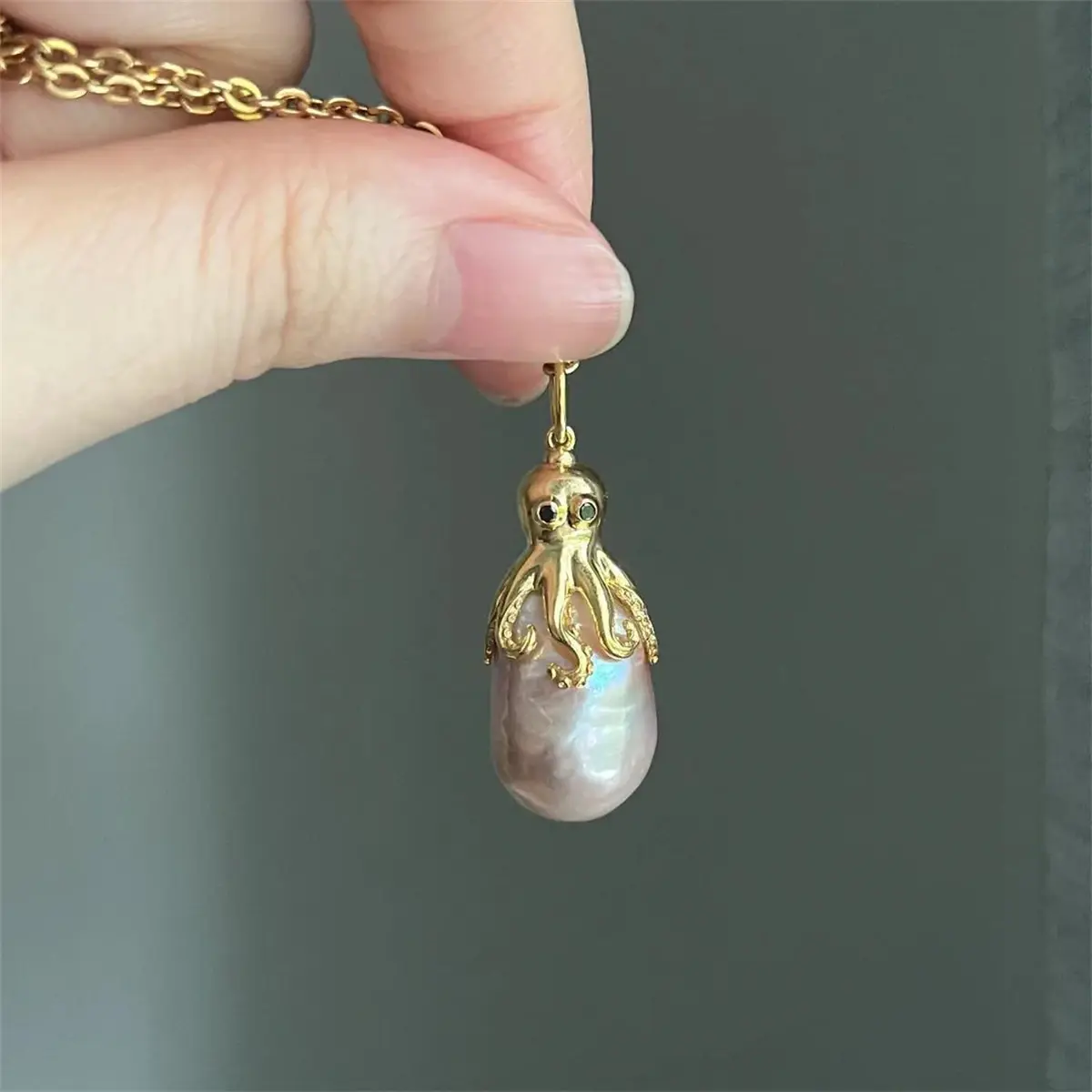 Marina Octopus Pendant Necklace