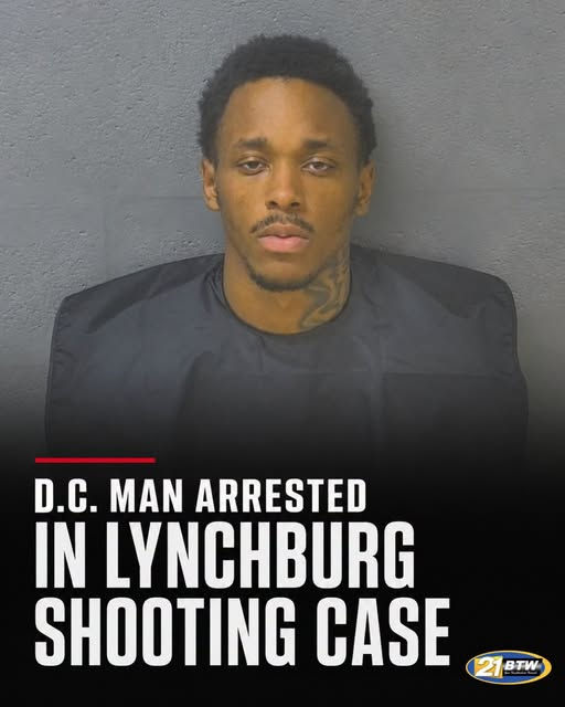 D.C. MAN ARRESTED IN LYNCHBURG SHOOTING AND ATTEMPTED ROBBERY