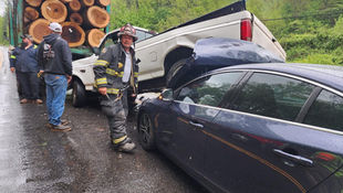 Two high school students involved in Friday crash