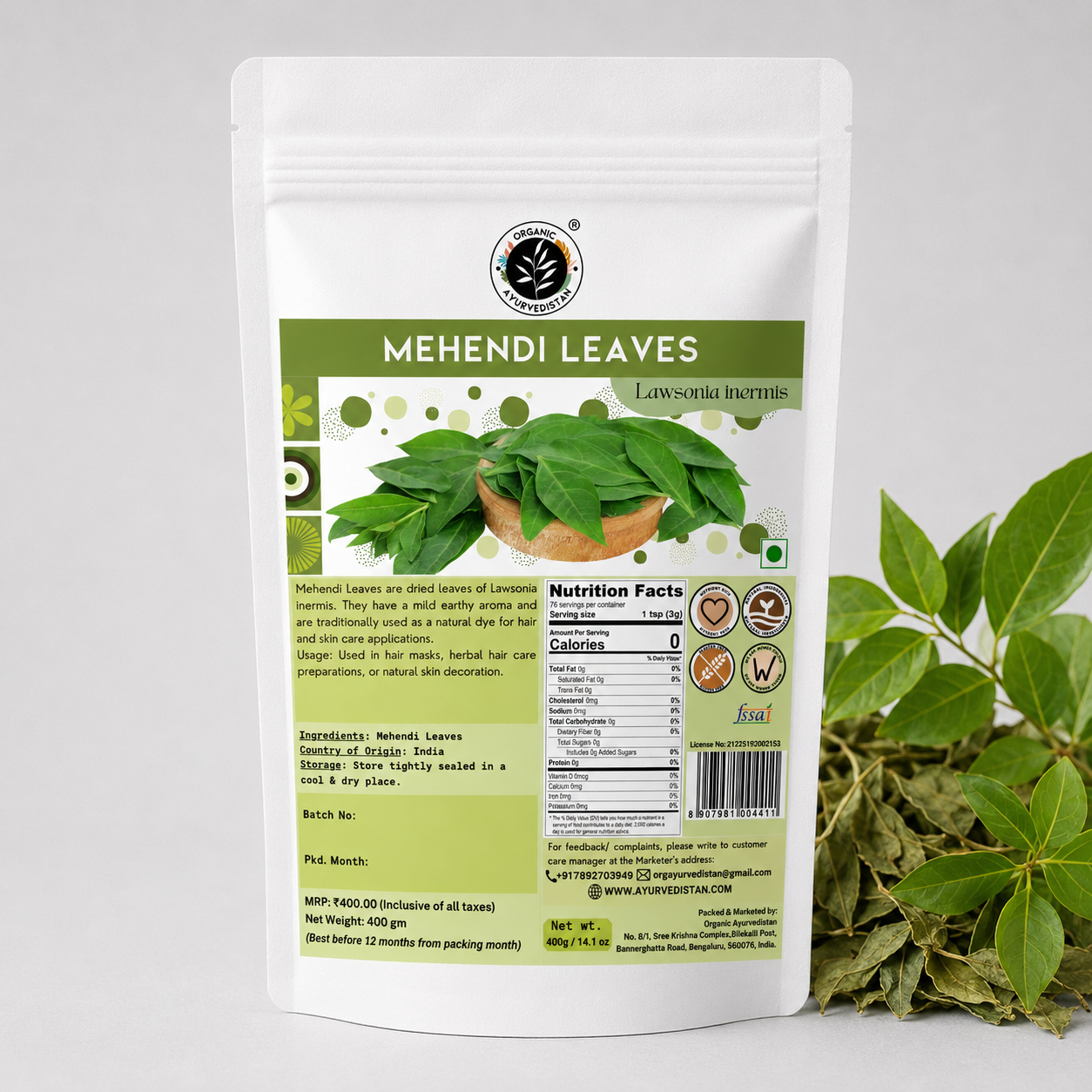 Mehendi Leaves