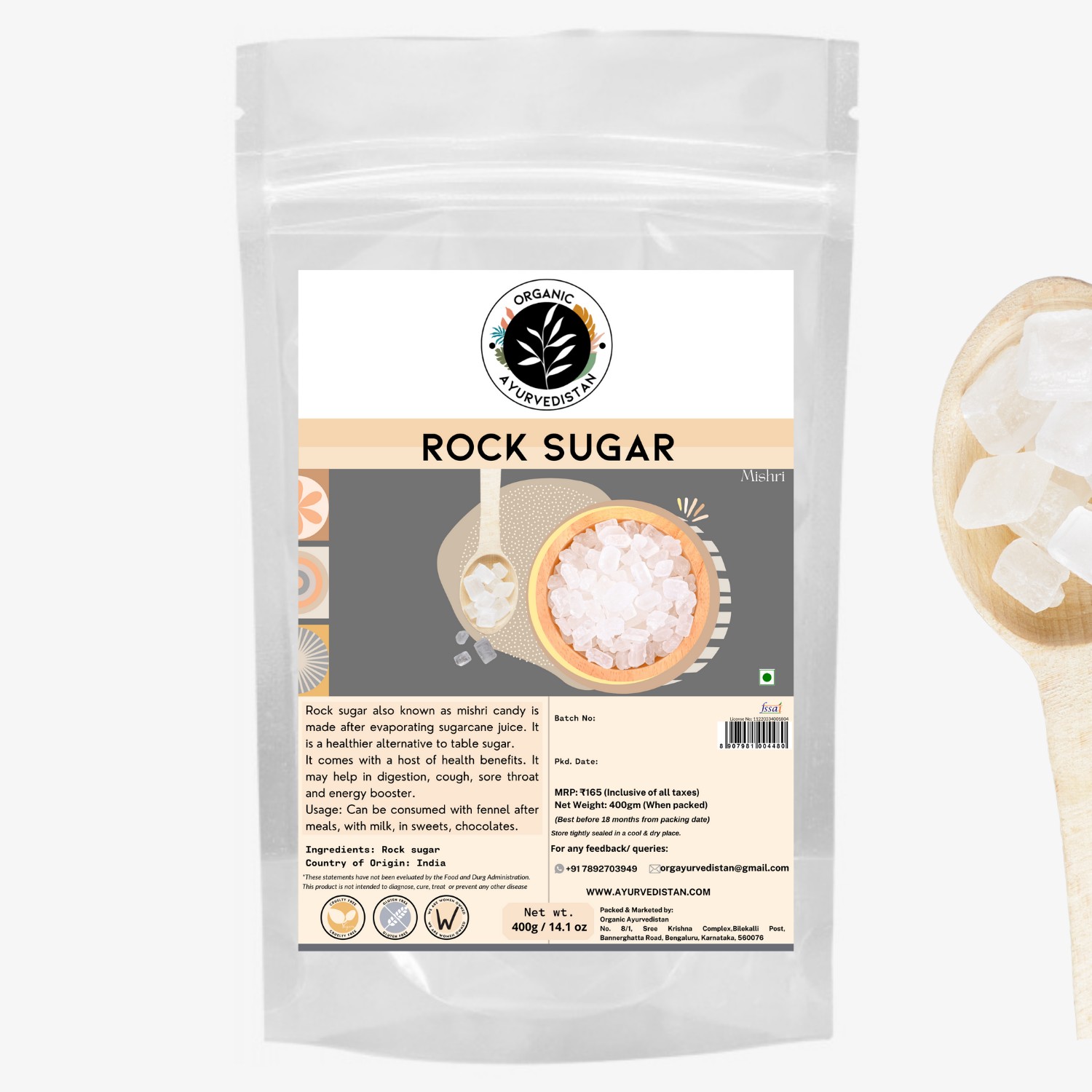 Rock Sugar (Mishri)