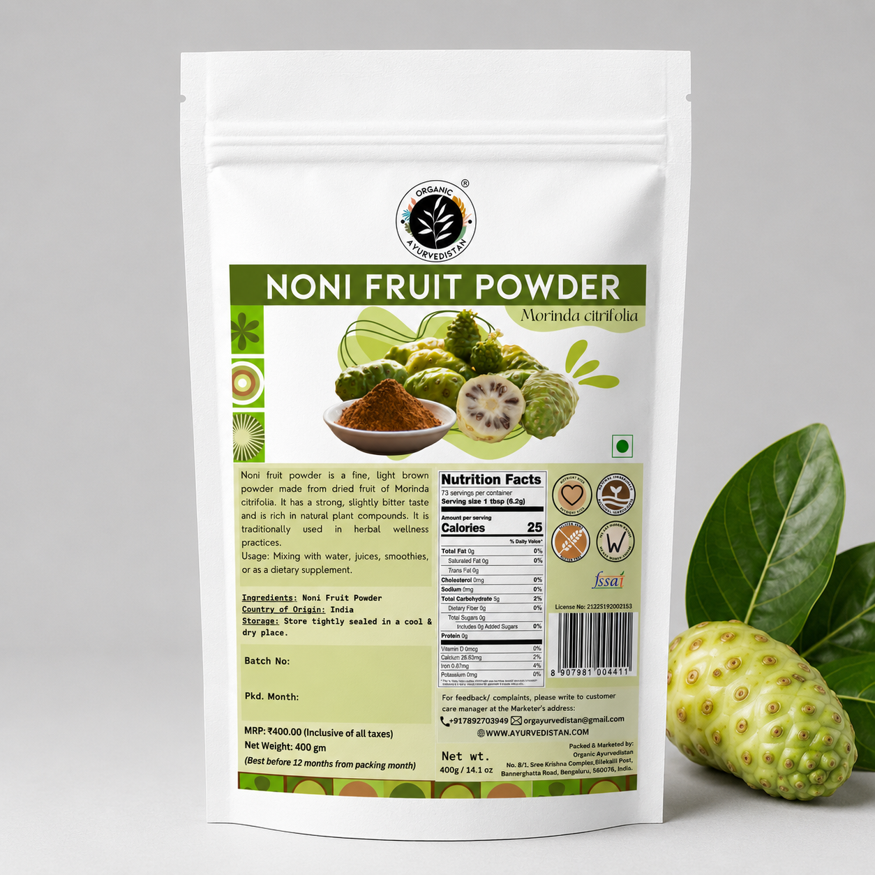 Noni Fruit Powder