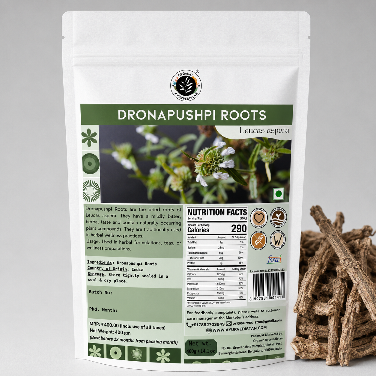 Dronapushpi Roots