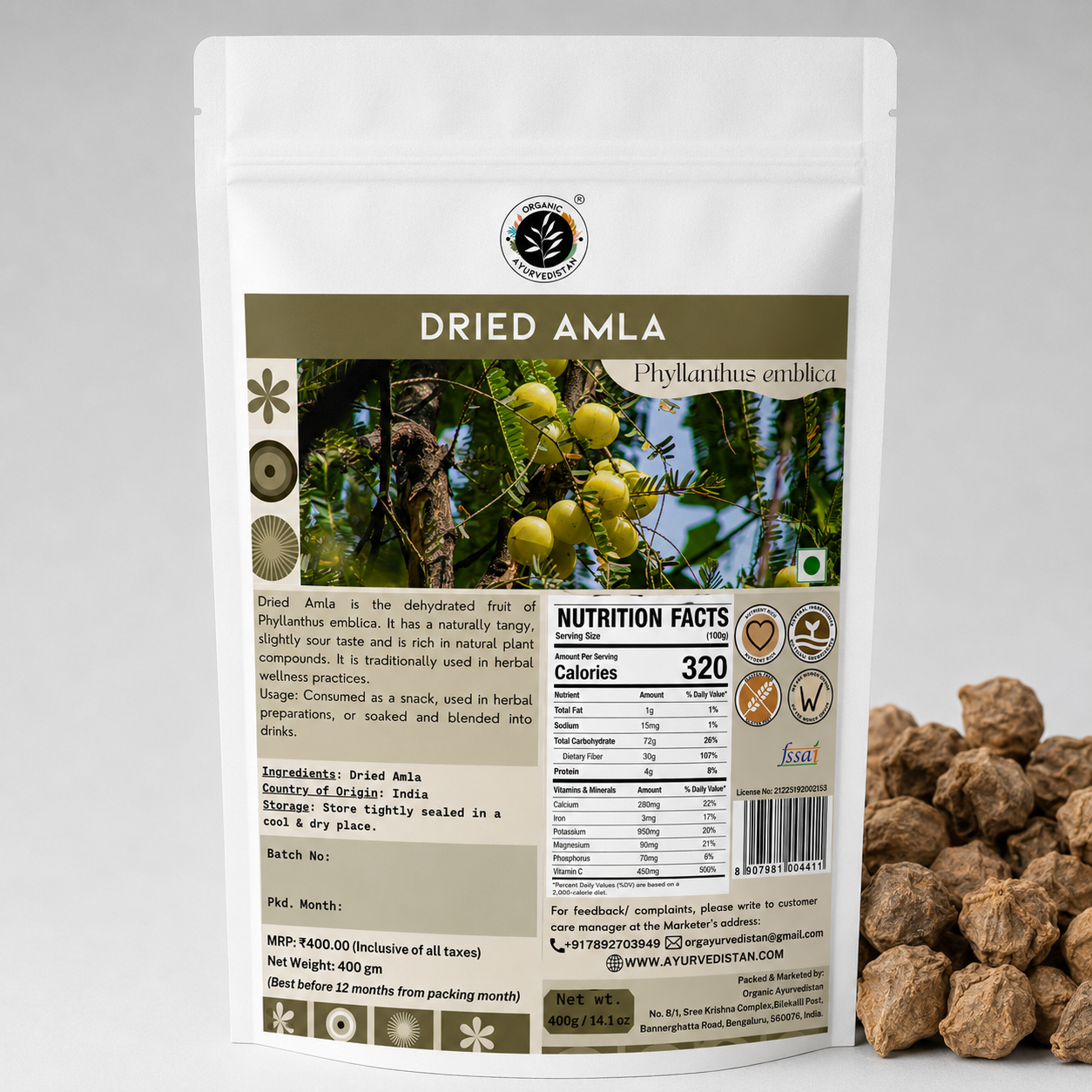 Dried Amla