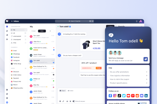 Cheerlink Livechat, AI Chatbot banner
