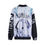 Thumbnail: All-Over Print Men's Stand-up Collar Sweater With Zipper Closure