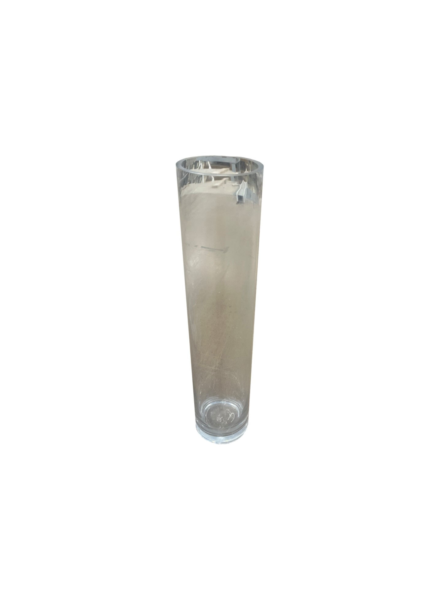 Glass Cylindrical Vase