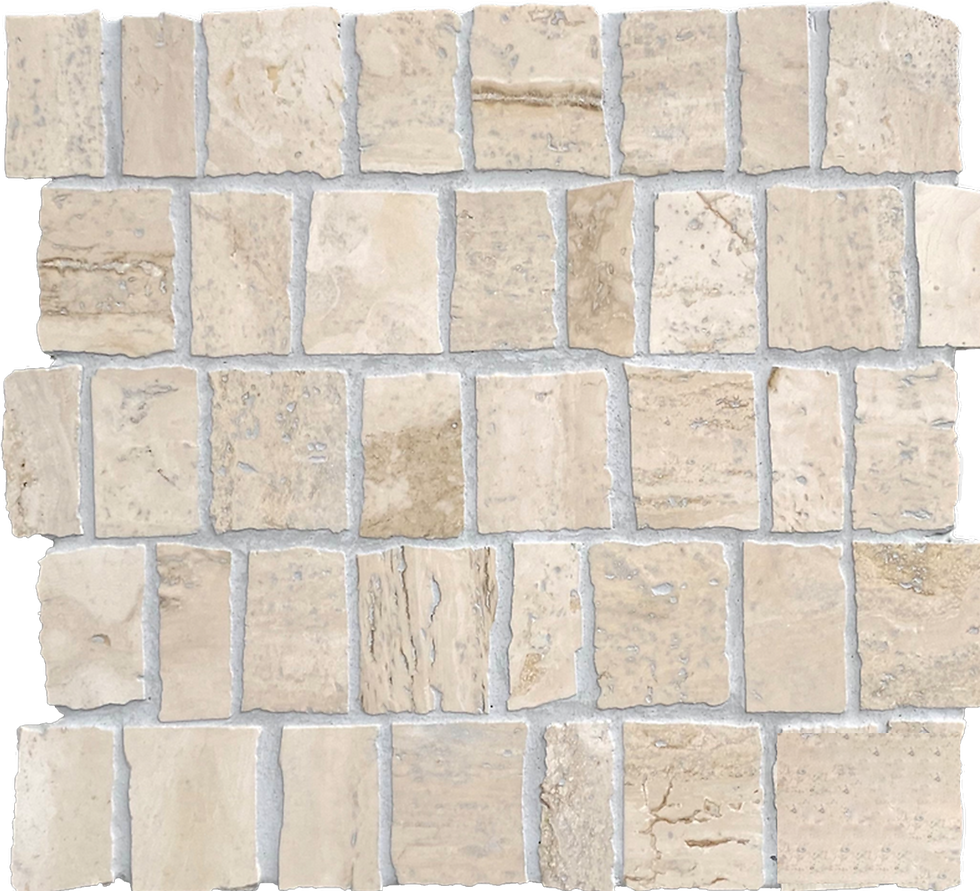 Olivetti - Travertine Classico | Mosaic Tiles