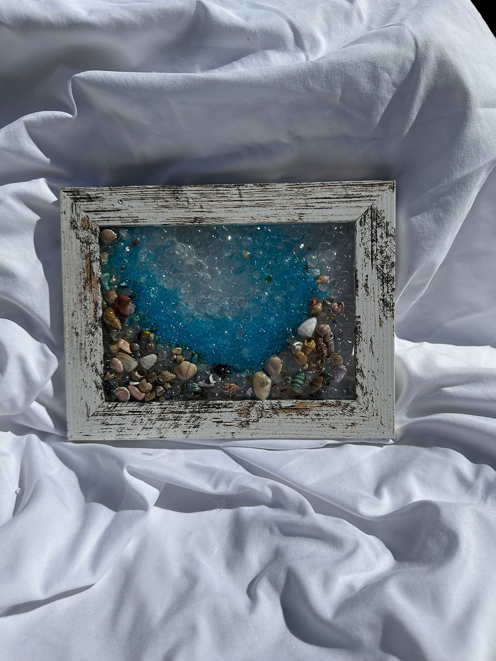 Shell Island Resin and Sea Glass
