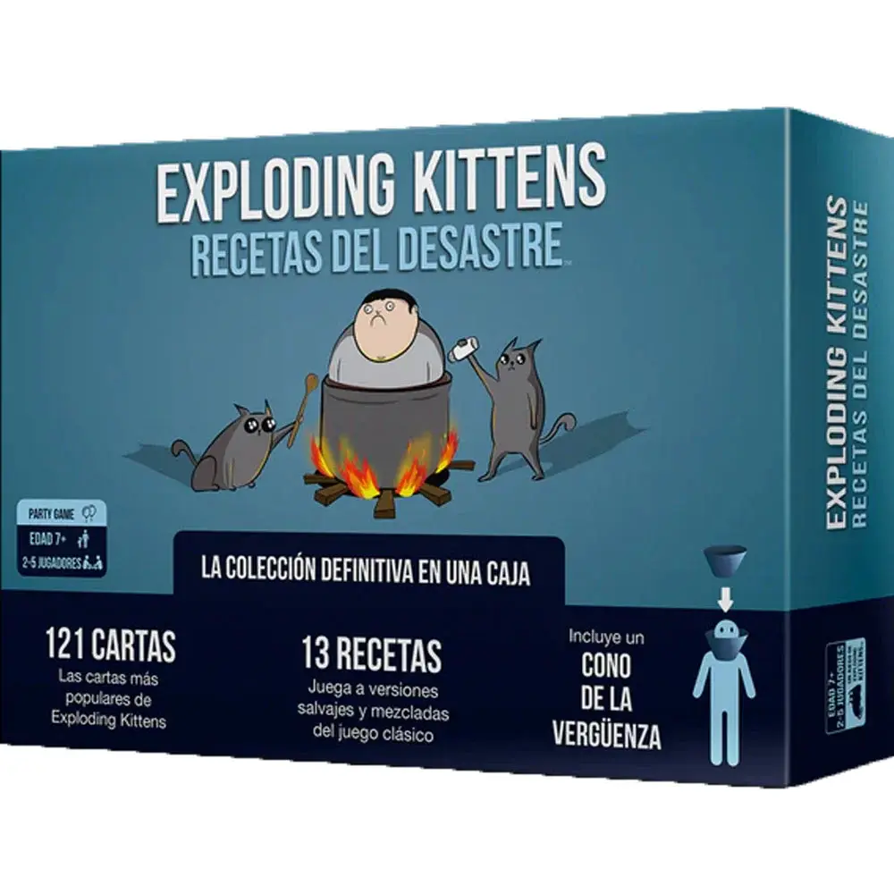 Exploding Kittens Recetas del desastre