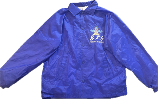 Thumbnail: Premium hip hop blue waterproof raincoat