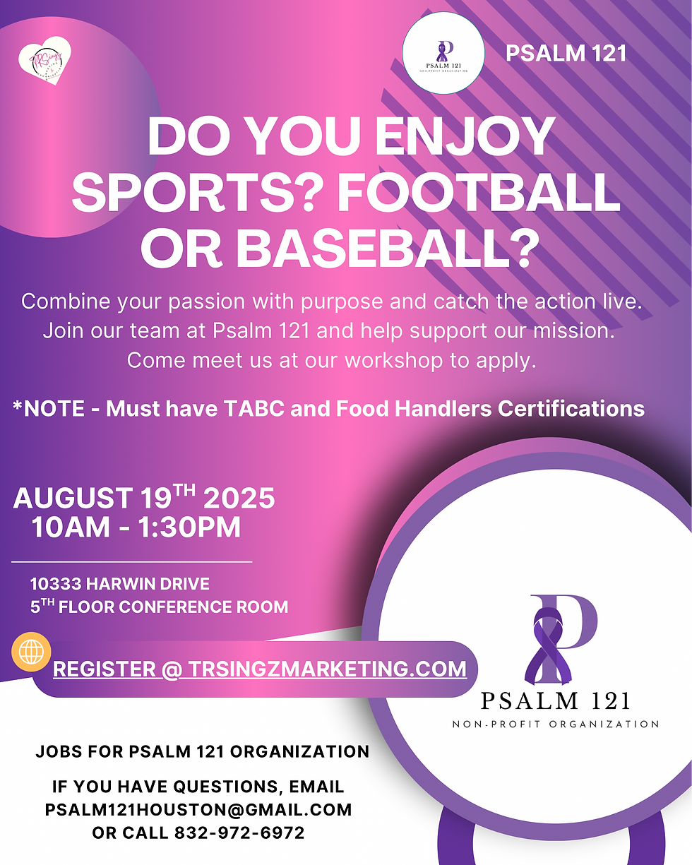 Psalm 121 Career Workshop