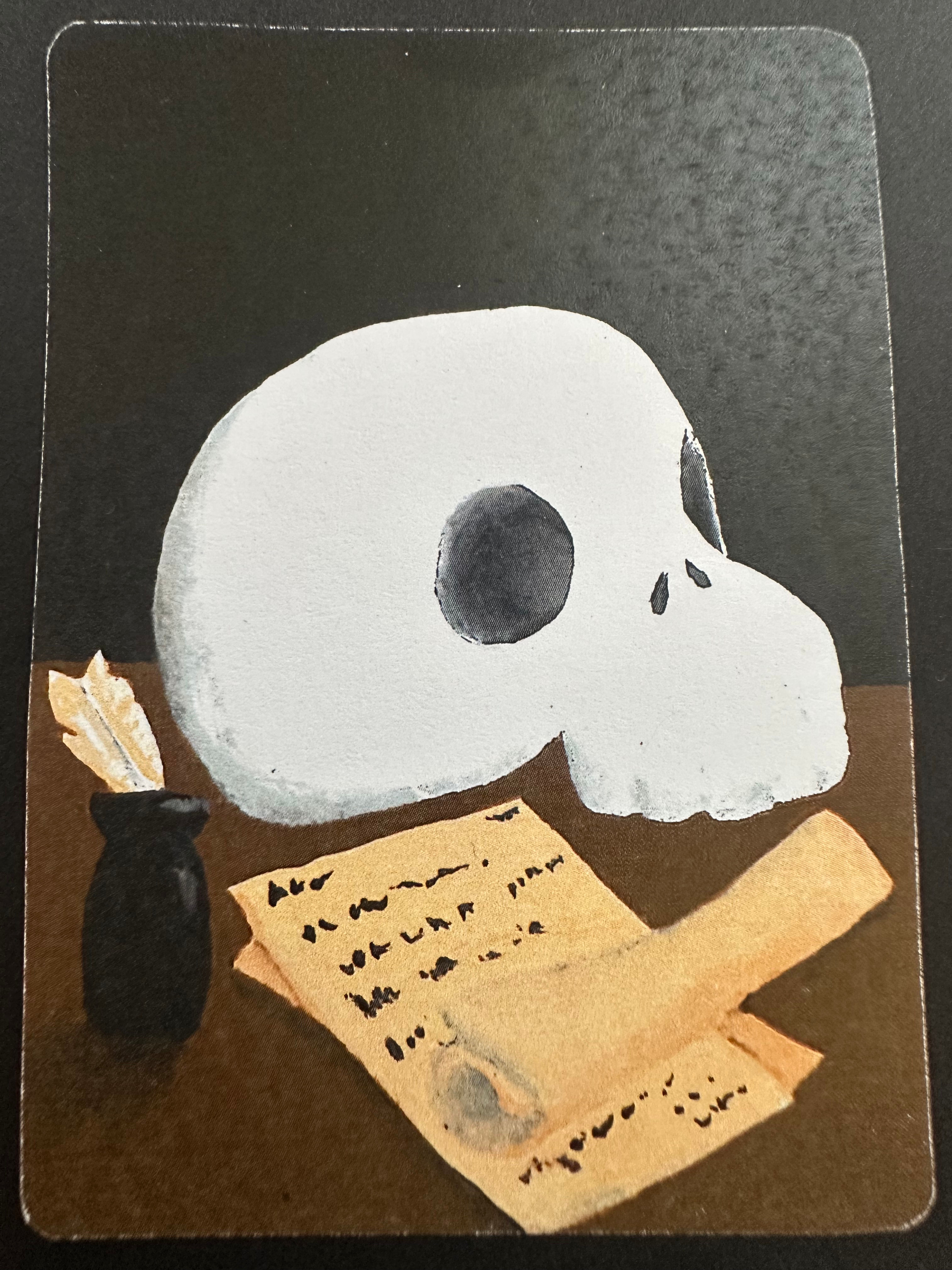 Lana Art - A Poet’s Skull - Print