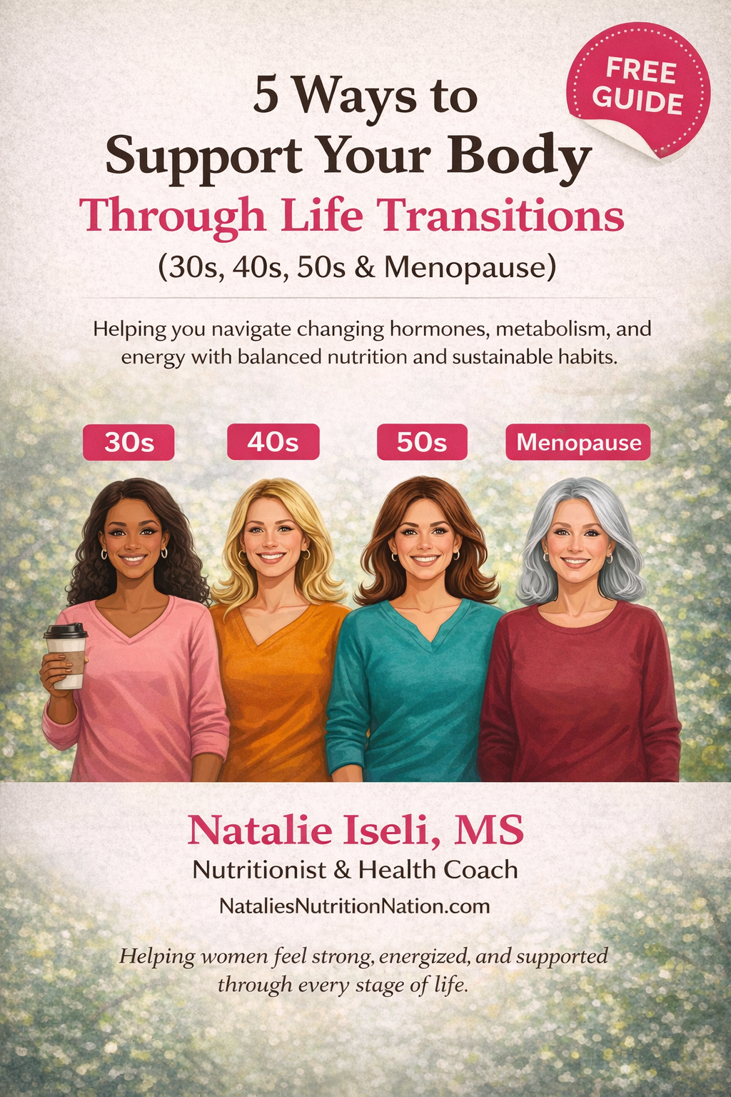 5 Ways to Support your body Through Life Transitions