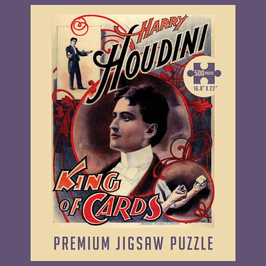 Classic Magic Poster Jigsaw Puzzle (Houdini)