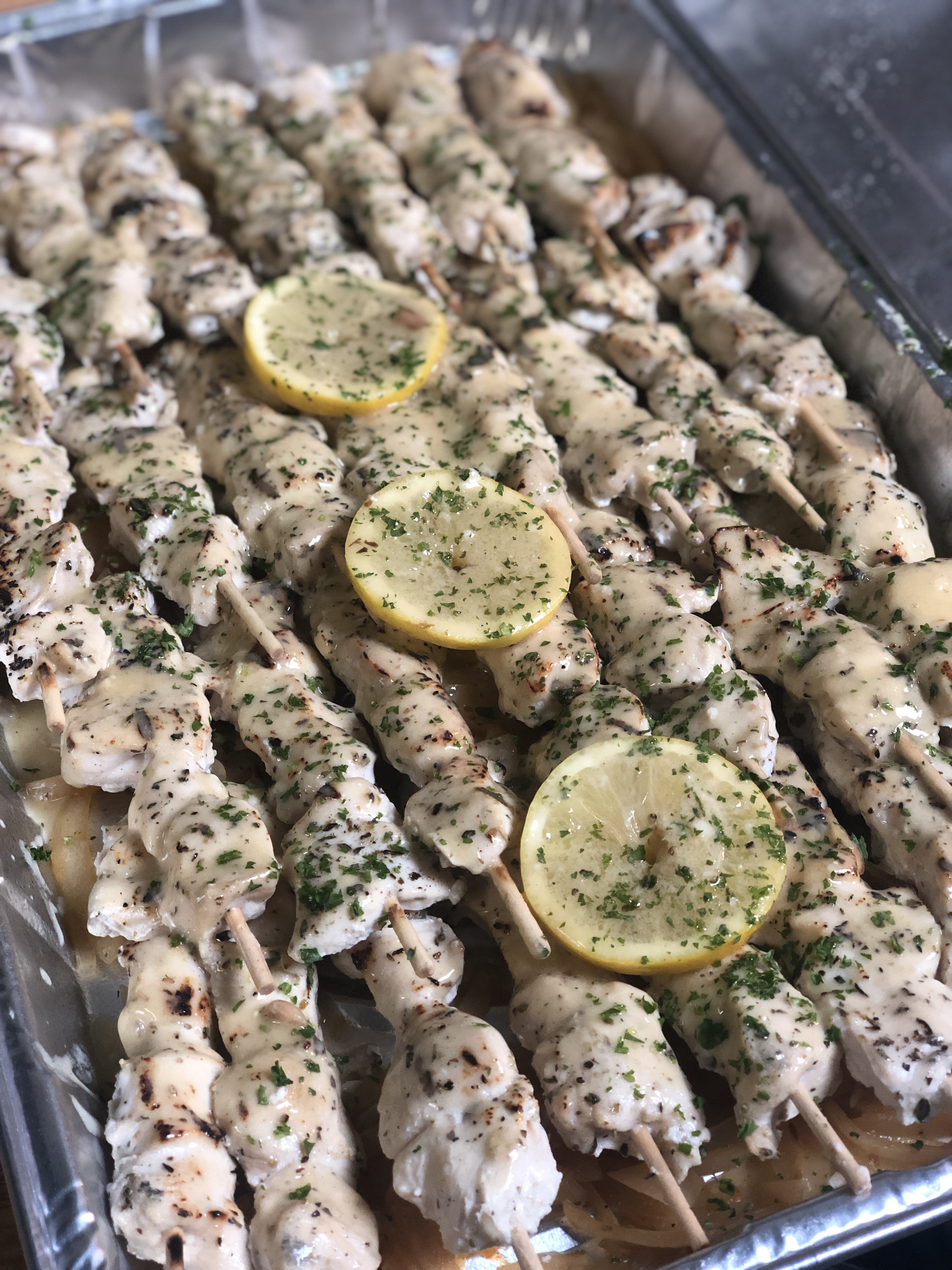 Arranged Food and Objects