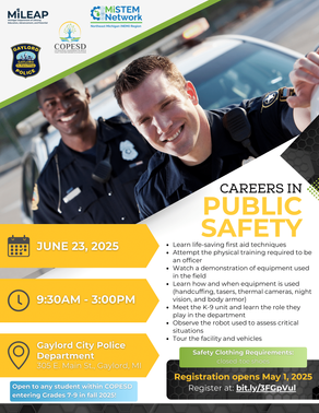 Careers in Public Safety - COP ESD