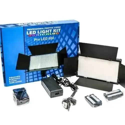 Thumbnail: Professional 600 LED Photo & Video Light Kit