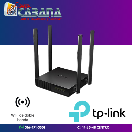 Router Wi-Fi de doble banda AC1200