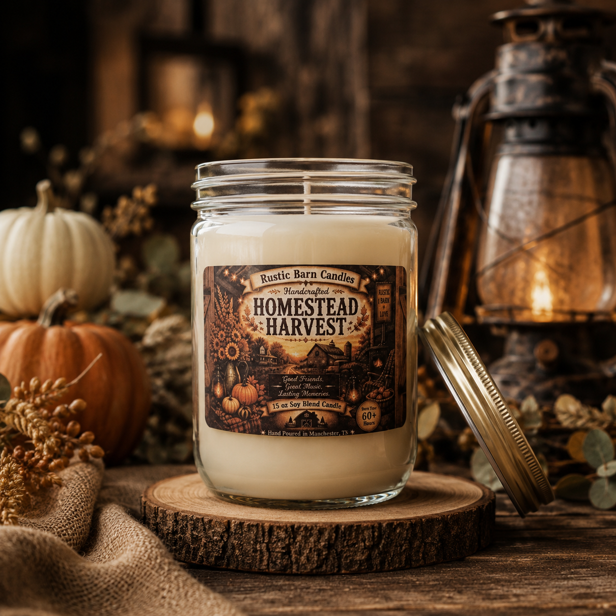 Homestead Harvest 15oz Scented Candle