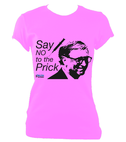 Sag Nein zum Prick - Women Fitted Shirt