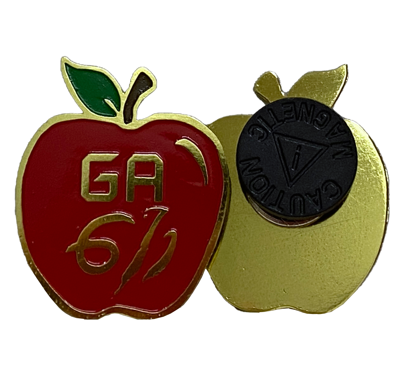 Apple Pin (Magnet)