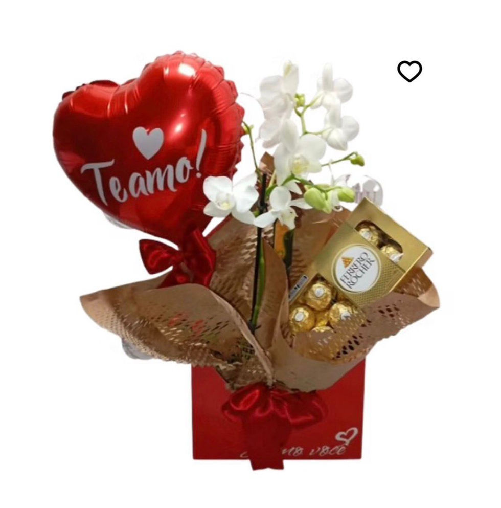 Miniatura: #Orquídea Dia dos Namorados + Ferrero Rocher (Cores variadas)