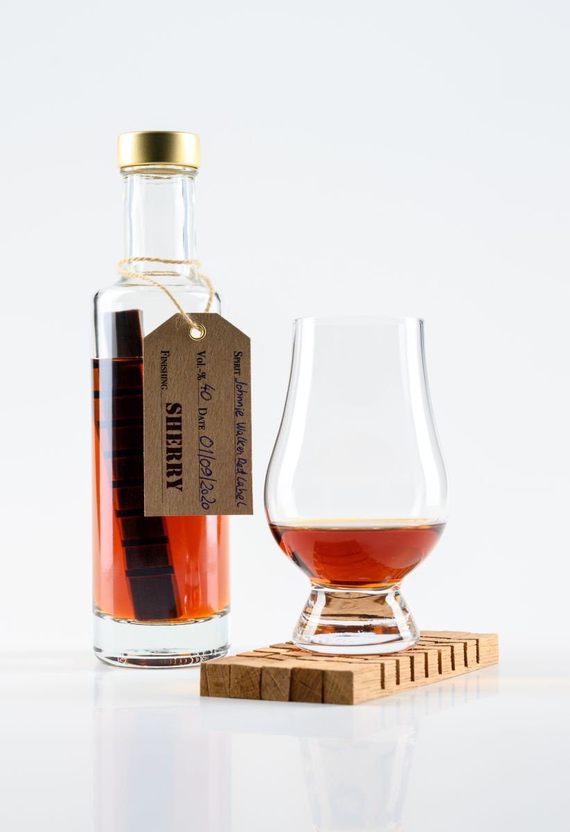 Idee für ein Whisky Tasting mit Freunden - das Soak Staves DIY Finish
