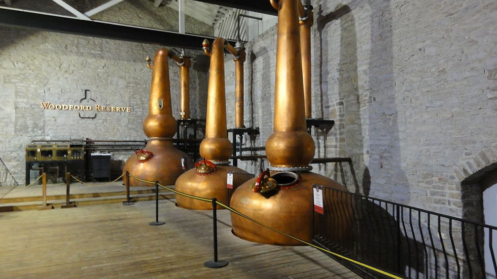 Pot still destillation Bourbon Whiskey