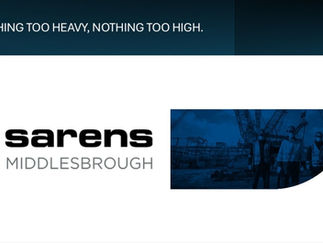 Sarens come on Board as a Sponsor