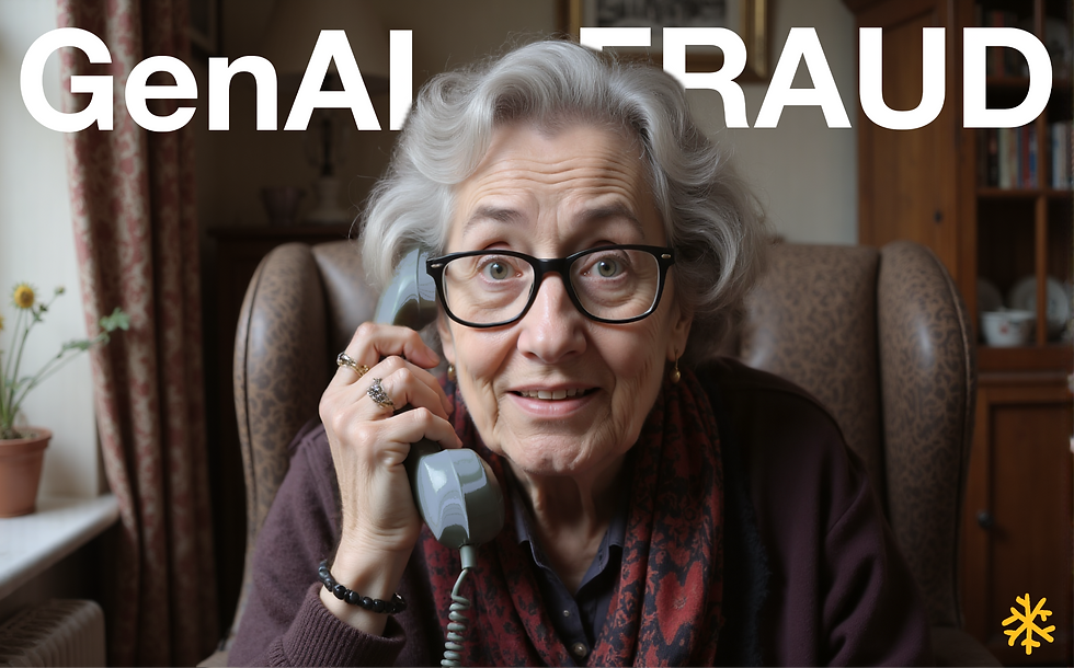 AI generated gramma scamming people over a phone