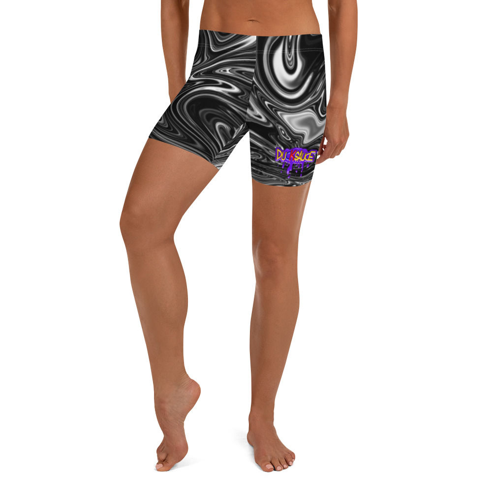 Black Kiss My $AUCE Shorts