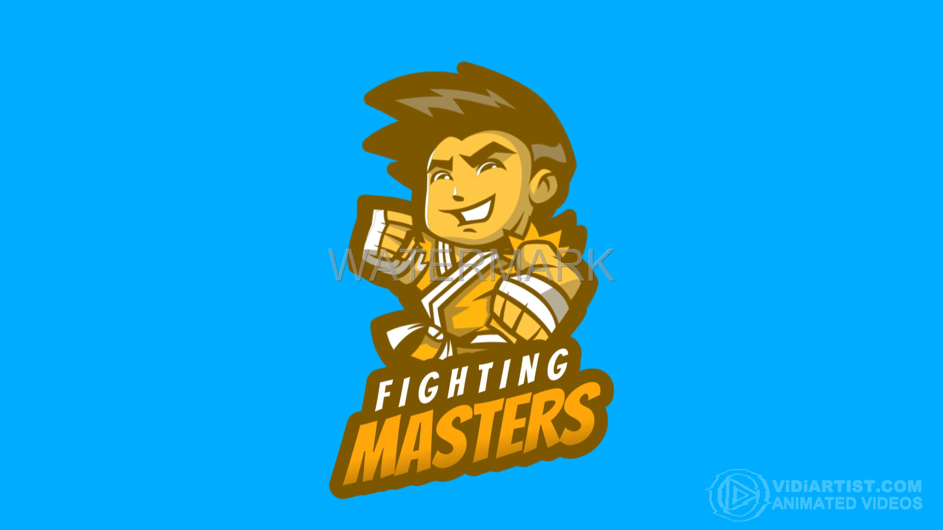 animated-gaming-logo-maker-featuring-a-cartoonish-character