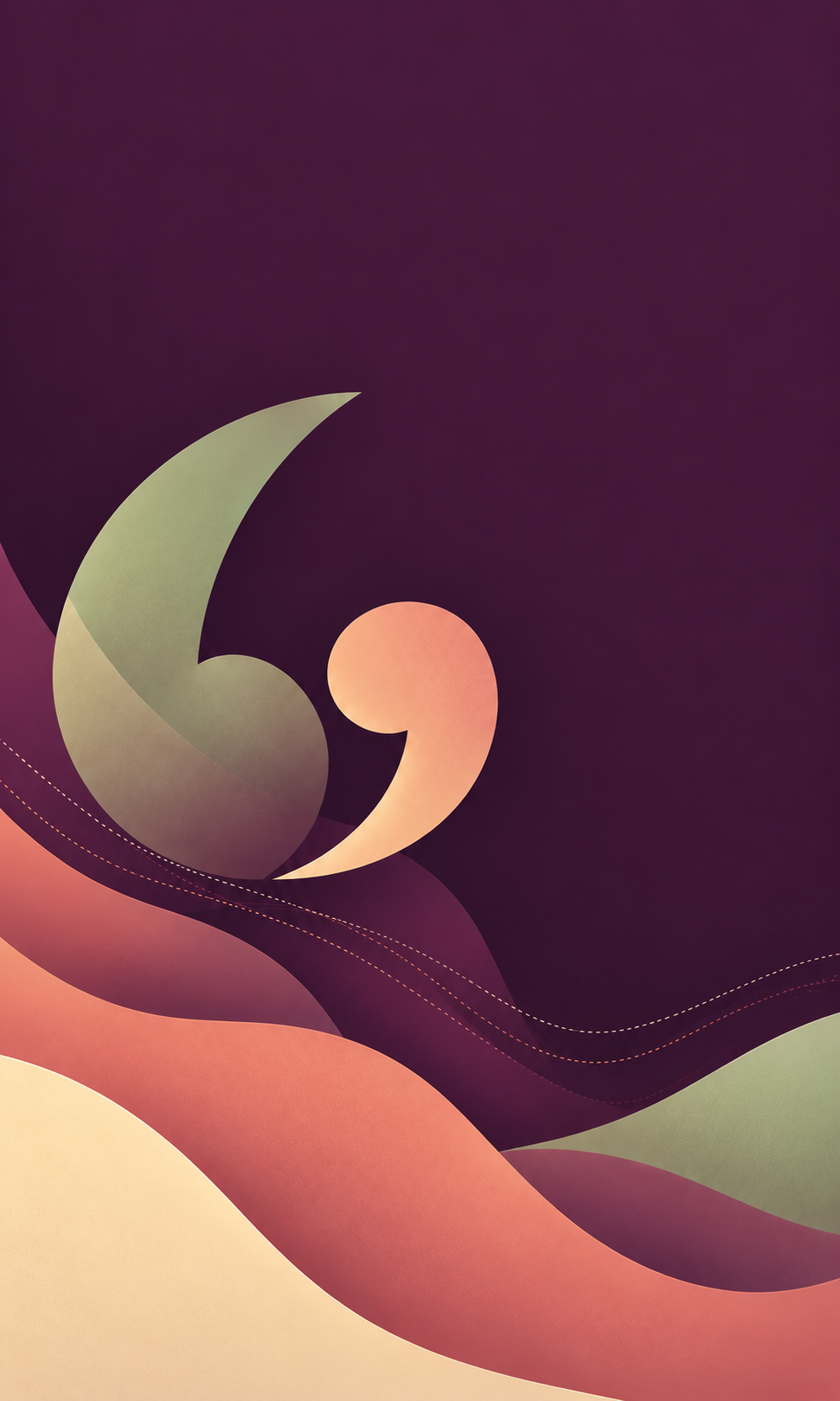 Plum Abstract Waves and Quotation Marks.png