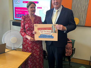 Lee Anderson Supports Campaign To Stop The Holiday Tax