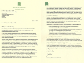 Lee Anderson's Letter to the Home Secretary