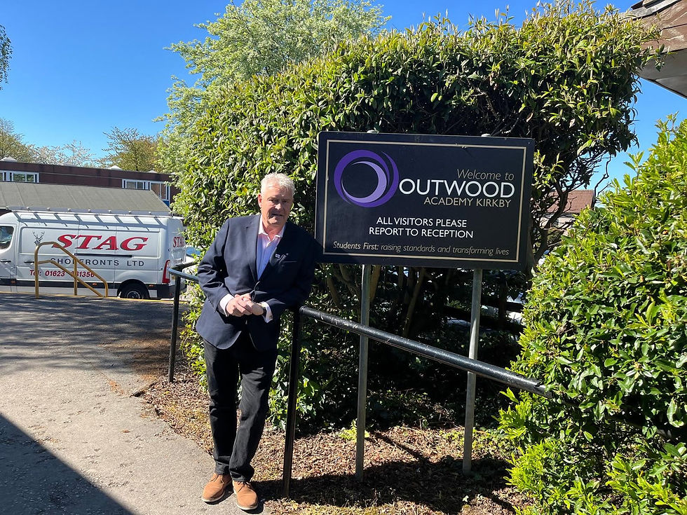 Outwood Academy Kirkby is due to be rebuilt by 2029.