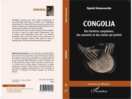 «Congolia : des histoires Congolaises, des souvenirs et des chants qui parlent » vient de paraître