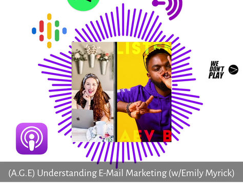 Podcast Episode: Understanding E-Mail Marketing (w/Emily Myrick) on We Don't PLAY Radio