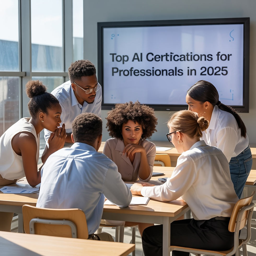 Top AI Certifications for Professionals in 2025
