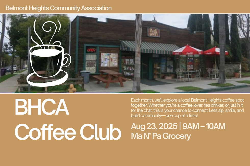 Coffee Club! Ma N' Pa Grpcery for August