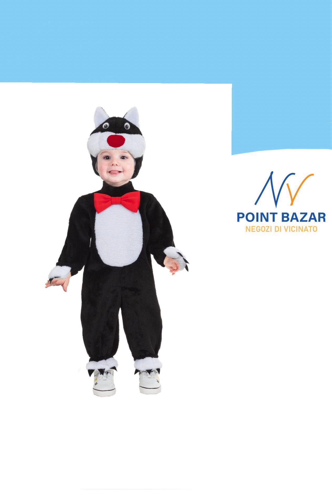 Gatto maldestro peluche- Taglia 5-7 anni